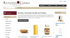 Desktop Screenshot of keystonecandle.com