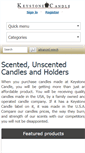 Mobile Screenshot of keystonecandle.com